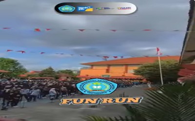 Meriahkan Hari Olahraga Nasional Tahun 2025, SMK Negeri 7 Adakan Fun Run