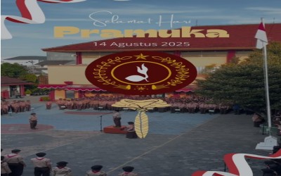 Dokumentasi Upacara Peringatan Hari Pramuka 14 Agustus 2025