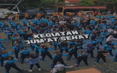 Kegiatan Jumat Sehat di SMK Negeri 7 Yogyakarta