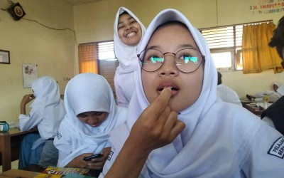 Siswa Sehat bebas dari Anemia
